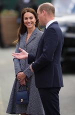 KATE MIDDLETON at Official Opening of Glade of Light Memorial at Manchester Cathedral 05/10/2022