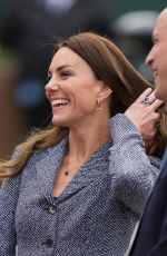 KATE MIDDLETON at Official Opening of Glade of Light Memorial at Manchester Cathedral 05/10/2022