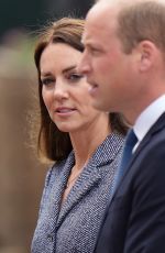 KATE MIDDLETON at Official Opening of Glade of Light Memorial at Manchester Cathedral 05/10/2022