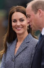 KATE MIDDLETON at Official Opening of Glade of Light Memorial at Manchester Cathedral 05/10/2022
