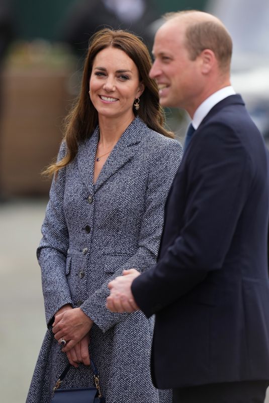 KATE MIDDLETON at Official Opening of Glade of Light Memorial at Manchester Cathedral 05/10/2022