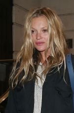 KATE MOSS Leaves China Tang Restaurant in London 05/12/2022