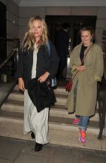 KATE MOSS Leaves China Tang Restaurant in London 05/12/2022