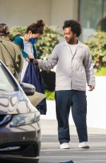 KATIE HOLMES and Bobby Wooten Out in New York 04/28/2022