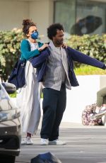 KATIE HOLMES and Bobby Wooten Out in New York 04/28/2022