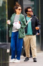 KATIE HOLMES and Bobby Wooten Out Riding Bikes in New York 05/08/2022