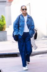 KATIE HOLMES Out in New York 04/29/2022