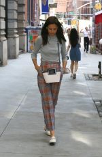 KATIE HOLMES Out in New York 05/23/2022
