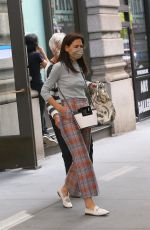 KATIE HOLMES Out in New York 05/23/2022