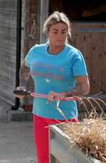 KATIE PRICE at Horse Riding Out in London 05/04/2022