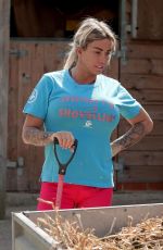 KATIE PRICE at Horse Riding Out in London 05/04/2022