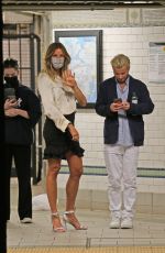 KELLY BENSIMON at a Subway Station in New York 05/25/2022