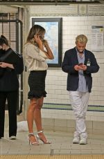 KELLY BENSIMON at a Subway Station in New York 05/25/2022