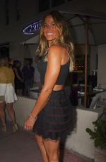 KELLY BENSIMON Out for Dinner in Miami 05/13/2022
