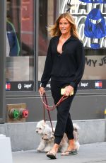 KELLY BENSIMON Out with Her Dog in New York 05/19/2022