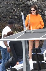 KENDALL JENNER Arrives at Her Family