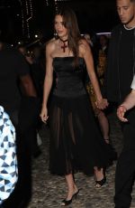 KENDALL JENNER Arrives at Ristorante Puny in Portofino 05/20/2022