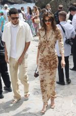 KENDALL JENNER Arrives for Lunch at Abbey of San Fruttuoso 05/21/2022