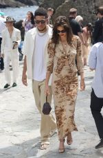 KENDALL JENNER Arrives for Lunch at Abbey of San Fruttuoso 05/21/2022