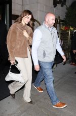 KENDALL JENNER Night Out in New York 05/01/2022