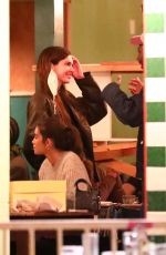 KENDALL JENNER Out for Dinner at Escuela Taqueria in Los Angeles 05/16/2022