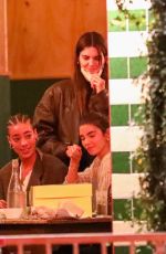 KENDALL JENNER Out for Dinner at Escuela Taqueria in Los Angeles 05/16/2022