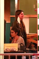KENDALL JENNER Out for Dinner at Escuela Taqueria in Los Angeles 05/16/2022