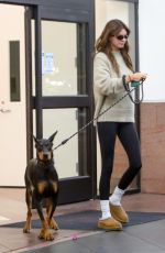 KENDALL JENNER Out with Her Dog in Beverly Hills 05/03/2022