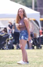 KENDRA WILKINSON at Her Daughter Alijah