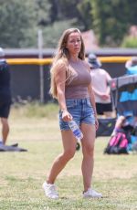 KENDRA WILKINSON at Her Daughter Alijah