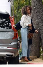 KERRY WASHINGTON on the Set of UnPrisoned in Los Angeles 05/23/2022