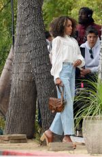 KERRY WASHINGTON on the Set of UnPrisoned in Los Angeles 05/23/2022