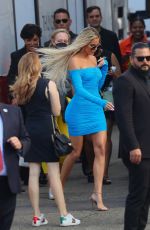 KHLOE KARDASHIAN Arrives at Disney Hulu Upfront in New York 05/17/2022