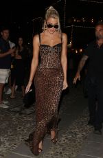 KHLOE KARDASHIAN Arrives at Ristorante Puny in Portofino 05/20/2022