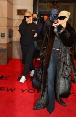 KIM and KHLOE KARDASHIAN Leaves Their Hotel After Met Gala in New York 05/02/2022