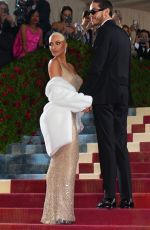 KIM KARDASHIAN and Pete Davidson Arrives at Met Gala Celebrating In America: An Anthology of Fashion in New York 05/02/2022
