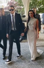 KIM KARDASHIAN and Pete Davidson Arrives at White House Correspondence Dinner in Washington DC 04/30/2022