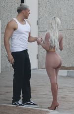 KIM KARDASHIAN and Pete Davidson at a Photoshoot at Her Office in Calabasas 05/27/2022