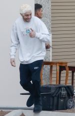 KIM KARDASHIAN and Pete Davidson at a Photoshoot at Her Office in Calabasas 05/27/2022
