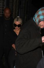 KIM KARDASHIAN and Pete Davidson Leaving River Cafe in London 05/29/2022