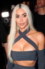 KIM KARDASHIAN Arrives at Ristorante Puny in Portofino 05/20/2022