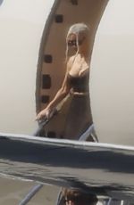 KIM KARDASHIAN Arrives Back in Los Angeles 05/23/2022