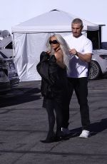KIM KARDASHIAN at a Photoshoot in Los Angeles 05/19/2022