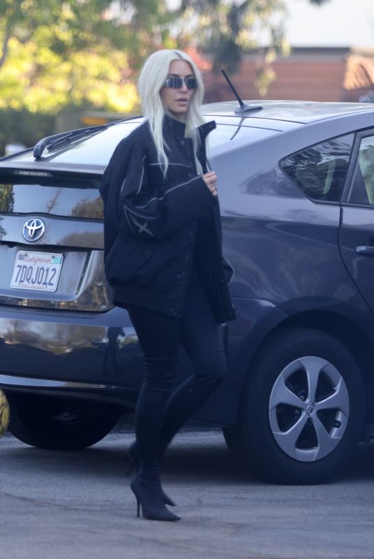 KIM KARDASHIAN Leaves a Basketball Game in Los Angeles 05/14/2022