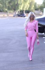 KIM KARDASHIAN Leaves a Skims Photoshoot on Hollywood Blvd 05/28/2022