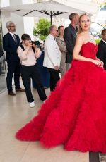 KIMBERLEY GARNER Leaves Hotel Martinez in Cannes 05/22/2022