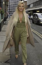 KIMBERLY HART-SIMPSON Arrives at San Carlo in Manchester 05/04/2022