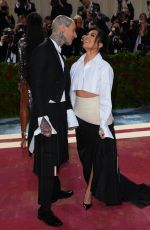 KOURTNEY KARDASHIAN and Travis Barker Arrives at Met Gala Celebrating In America: An Anthology of Fashion in New York 05/02/2022