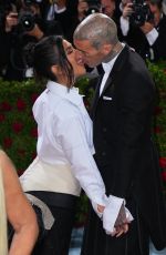 KOURTNEY KARDASHIAN and Travis Barker Arrives at Met Gala Celebrating In America: An Anthology of Fashion in New York 05/02/2022