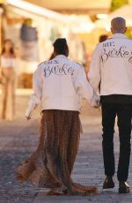 KOURTNEY KARDASHIAN and Travis Barker at a Date Night in Portofino 05/23/2022